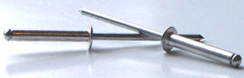 250) 5/32 x .12-.18 (#53) Standard Blind Rivets /All Aluminum